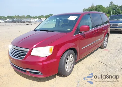 2013 Chrysler Town & Country Touring from USA, damaged, VIN 2C4RC1BG8DR744360